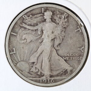 1916 Walking Liberty Half Dollar 4FWZ