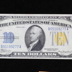 1934-A $10 WWII North Africa Silver Certificate Fr. 2309 4NNX