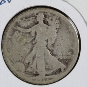 1917-D Walking Liberty Half Dollar Obverse Mintmark 4NNP