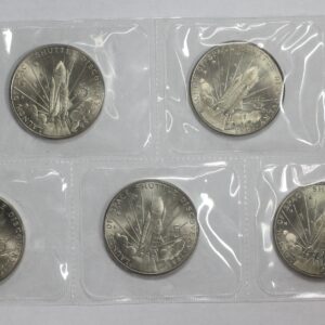 1988 Marshall Islands Space Shuttle Discovery $5 Blister Pack of 5 Coins 40GE