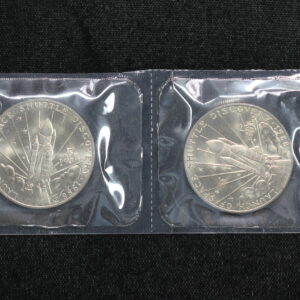 1988 Marshall Islands Space Shuttle Discovery $5 Blister Pack of 2 Coins 4865