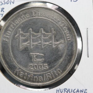 2005 Thomasson Lumber Company Hurricane Katrina Disaster Team Medal 4862
