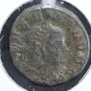 AD 305 – 307 Rome Empire Severus II Reduced Follis RIC 171a 4G6K