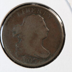 1807 Draped Bust Half Cent (1/2C) 4GIO