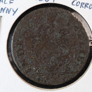 1787 Connecticut Half Penny (1/2P) Corrosion 4O95