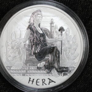 2022 Hera Greek Mythology 1oz Silver $1 Coin Tokelau 4O7K