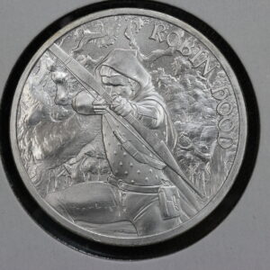 Medieval Legends Robin Hood Silver 1oz Medallion 4GHT