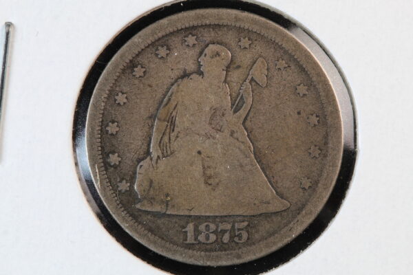 1875-S Twenty Cents (20C) 48TA