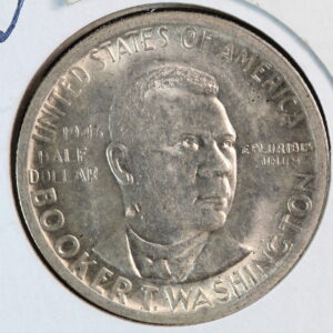 1946-S Booker T Washington Memorial Commemorative Half Dollar BU 48SP