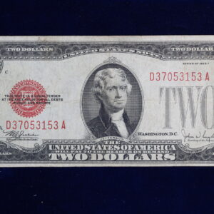 1928F $2 United States Note (Legal Tender) Fr. 1607 XF 4O68