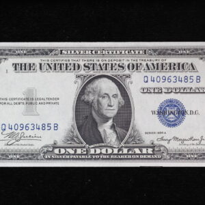 1935A $1 Silver Certificate Fr. 1608 Q40963485B CU 48WT