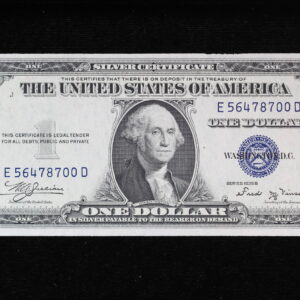 1935B $1 Silver Certificate Fr. 1611 E56478700D CU 4GML