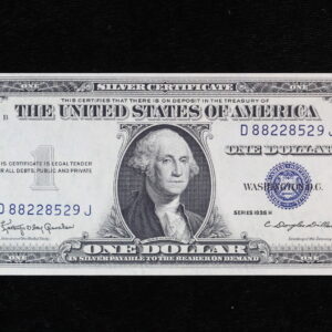 1935H $1 Silver Certificate Fr. 1618 D88228529J CU 48QI
