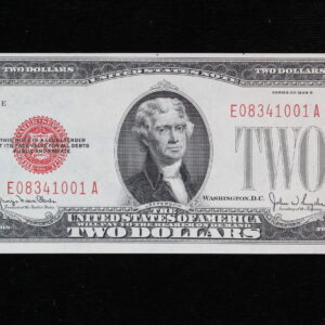 1928G $2 United States Note (Legal Tender) Fr. 1508 E08341001A AU+++ 4FXZ