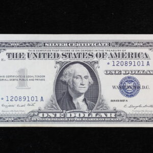 1957A* $1 Silver Certificate Fr. 1620* Star12089101A CU 48WW