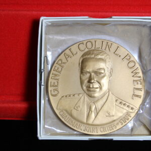 General Colin L Powell Chairman Joint Cheifs of Staff 3in Bronze Medal OGP 48WX