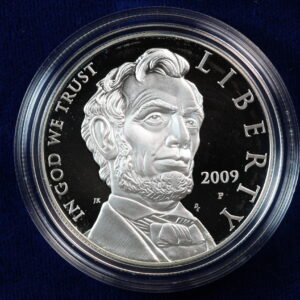 2009-P Abraham Lincoln Proof Silver Dollar OGP 4OCK
