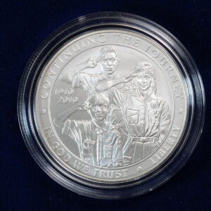 2010-P Boy Scouts of America 100th Anni Uncirculated Silver Dollar OGP 4OCH