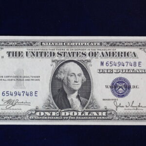 1935C $1 Silver Certificate Fr. 1612 M65494748E CU 48XC