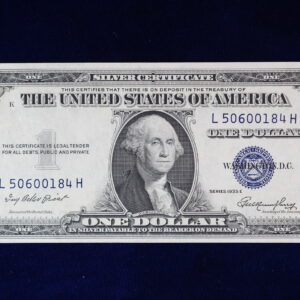 1935E $1 Silver Certificate Fr. 1614 L50600184H CU 417N