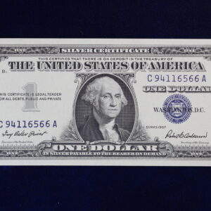 1957 $1 Silver Certificate Fr. 1619 C94116566A CU 4OCZ
