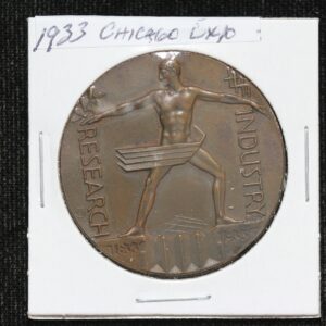 1933 Century of Progress Exposition So-called Dollar Bronze HK-463 4GH4