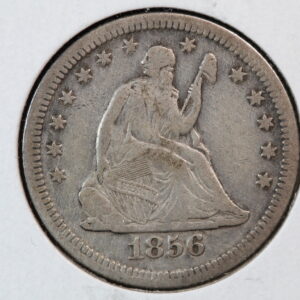 1856 Seated Quarter 41A8