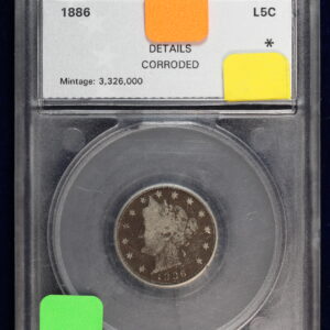 1886 Liberty Nickel Corroded 4GQ6